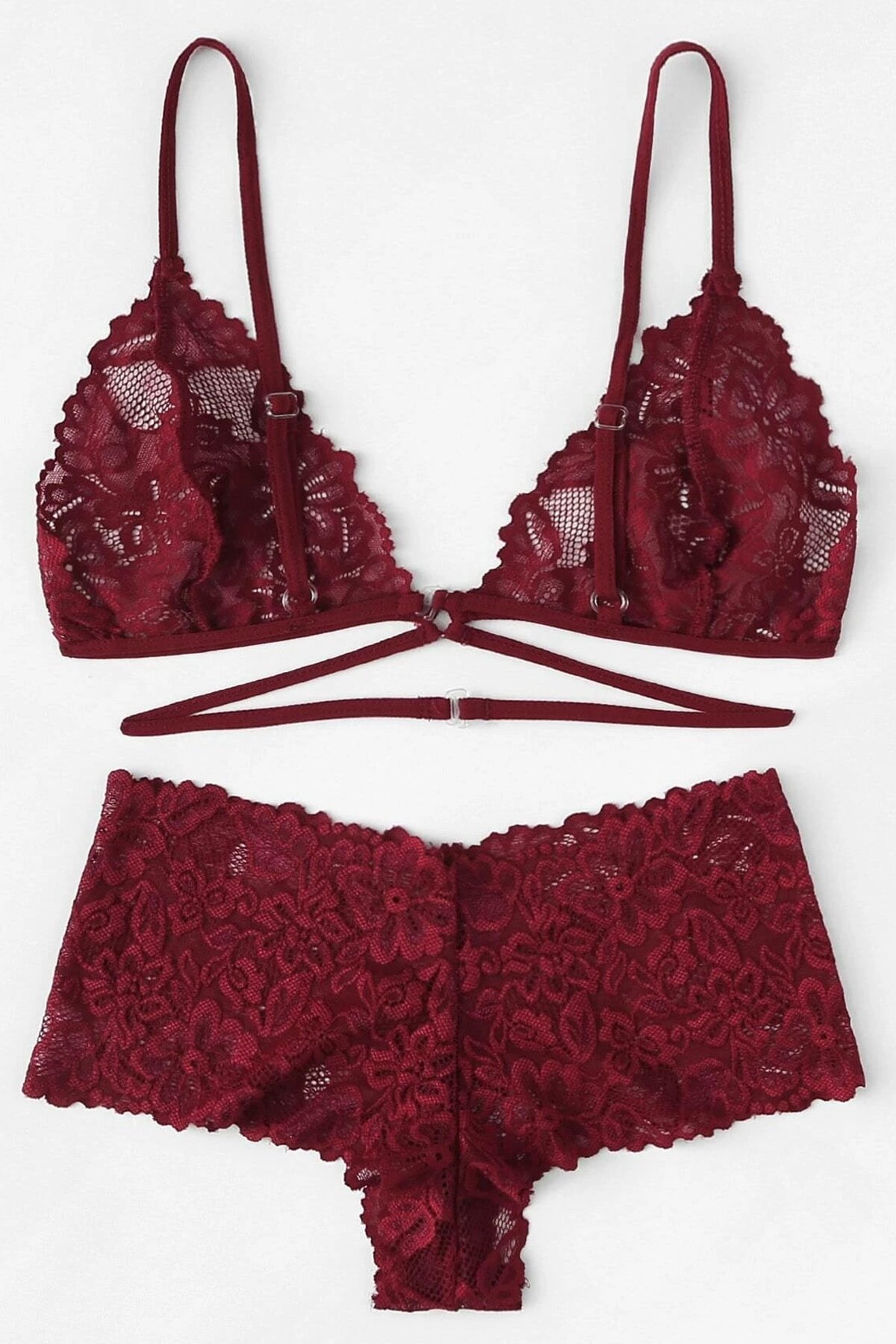 Kadın Bordo Özel Şık Sütyen Külot Takımı Kadın Bordo Özel Şık Sütyen Külot Takımı