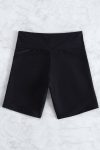 Kadın Siyah Önden Bağcıklı Deniz Şortu