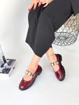 Okira Bordo Rugan Oxford Ayakkabı