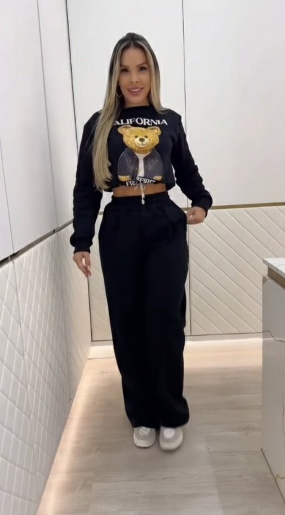 Kadın Uzun Kollu Bisiklet Yaka Desenli Iki Iplik şardonlu Bluz Ve Pantolon Ikili Takım Kadın Uzun Kollu Bisiklet Yaka Desenli Iki Iplik şardonlu Bluz Ve Pantolon Ikili Takım