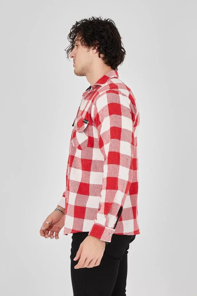 Erkek Oduncu Gömlek - Pembe Erkek Oduncu Gömlek - Pembe