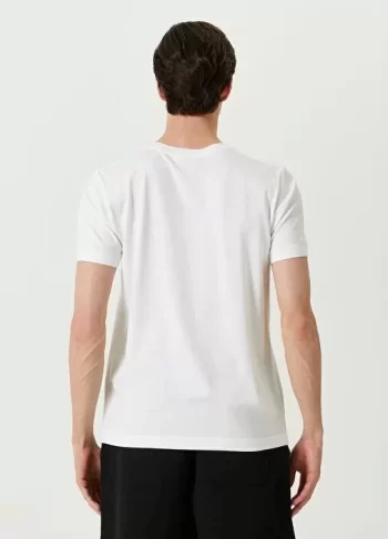 Unisex Basic Bisiklet Yaka Regular T-Shirt - Beyaz