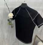 Unisex Karoyaka Dikişli Oversize T-Shirt – Siyah