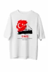 19 Mayıs 20/1 Unisex Baskılı T-shirt – Beyaz