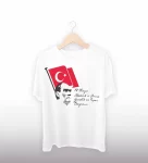 19 Mayıs 20/1 Baskılı T-shirt – Beyaz