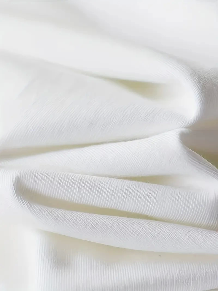 Baskılı Oversize Bisiklet Yaka T-shirt - Beyaz Baskılı Oversize Bisiklet Yaka T-shirt - Beyaz