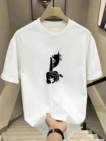 Yaratıcı Karikatür Baskı - Yumuşak Polyester