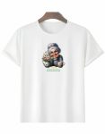 Anneler Gününe Özel Tasarım Canım Annem Baskılı T-shirt - Beyaz