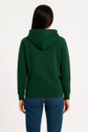 Üç İplik Kapüşonlu Kanguru Çepli SweatShirt Hoodie – Haki