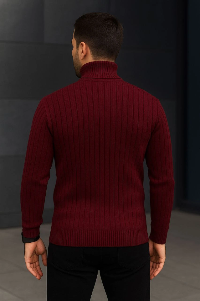 Erkek Fitilli Triko Kazak 2li Set Bordo Siyah Regular Balıkcı Yaka Tam Boğazlı Triko Seti Modeli Kazak Erkek Fitilli Triko Kazak 2li Set Bordo Siyah Regular Balıkcı Yaka Tam Boğazlı Triko Seti Modeli Kazak