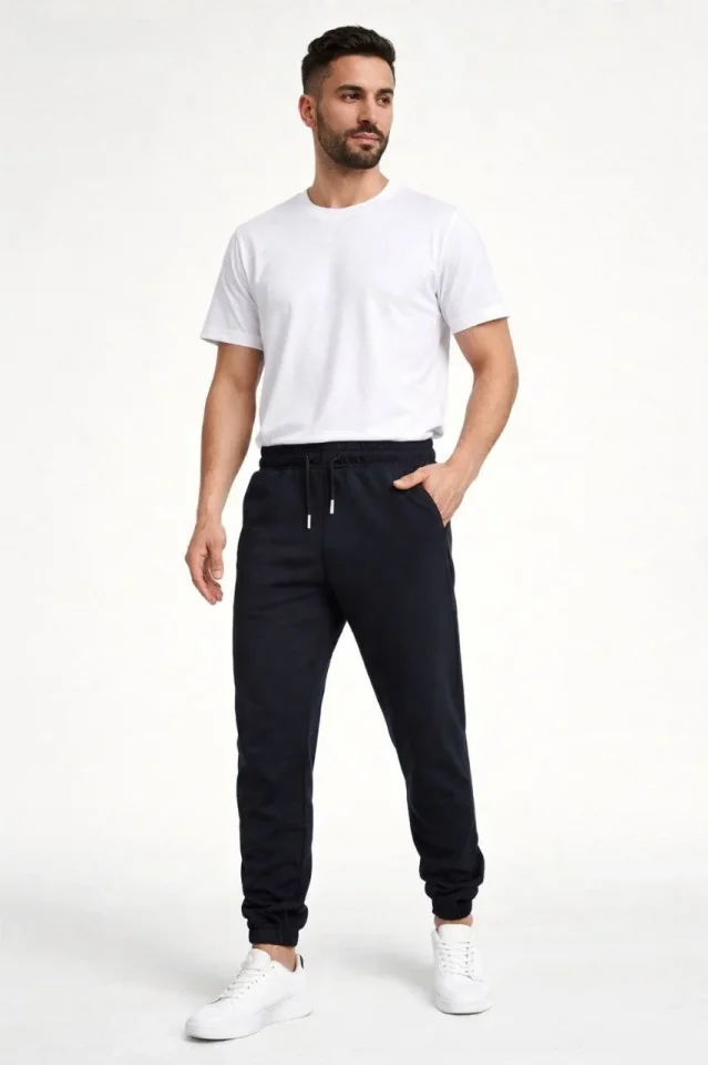 Erkek Jogger Eşofman Altı Rahat Kalıp Erkek Jogger Eşofman Altı Rahat Kalıp