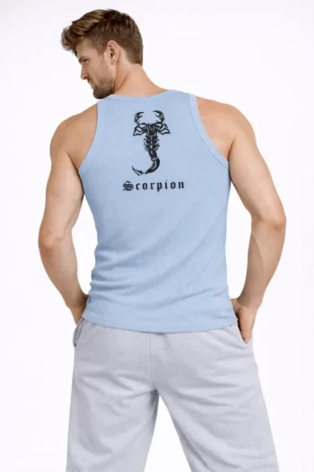 Erkek Spor Fitilli Atlet 3lü Set Mint Yeşili