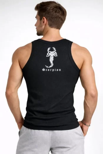 Erkek Spor Fitilli Atlet 3lü Set Kırmızı