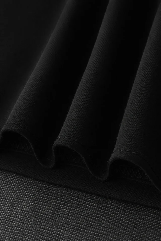 Kadınlar Için Siyah Kedi Grafik Tişört - Oversize Kısa Kollu Üst Nefes Alabilir - Siyah Kadınlar Için Siyah Kedi Grafik Tişört - Oversize Kısa Kollu Üst Nefes Alabilir - Siyah