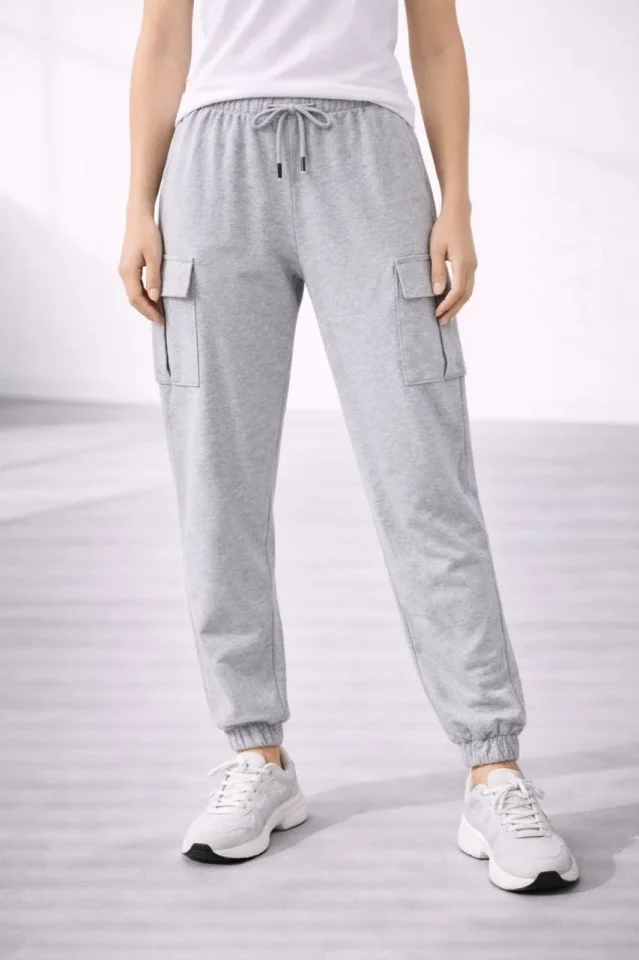 Günlük Spor Pantolon - Gri Günlük Spor Pantolon - Gri