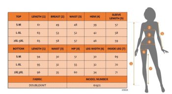 Kadın Uzun Kollu önden Fermuarlı Desenli Iki Iplik Bluz Ve Pantolon Ikili Takım