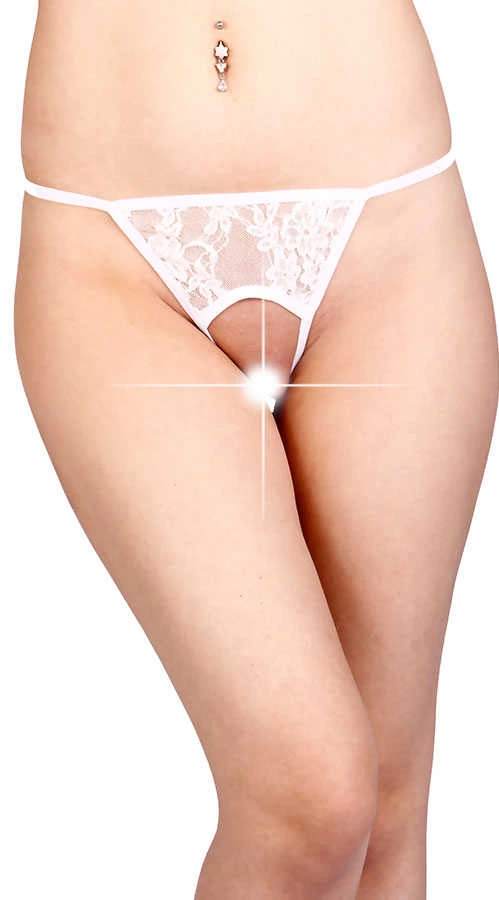 Beyaz Özel Bölgesi Açık Fantazi String TM1163 Beyaz Özel Bölgesi Açık Fantazi String TM1163