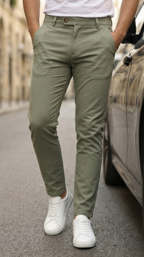 Erkek Slim Fit Dilli Kumaş Pantolon Erkek Slim Fit Dilli Kumaş Pantolon