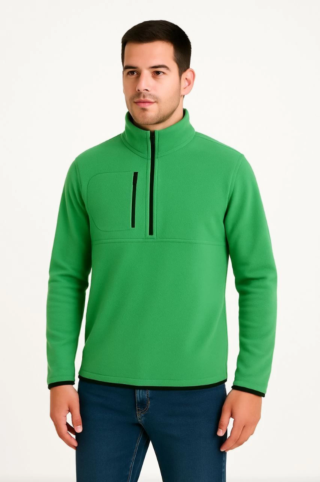 Erkek Polar Kazak – Dik Yaka Erkek Polar Kazak – Dik Yaka