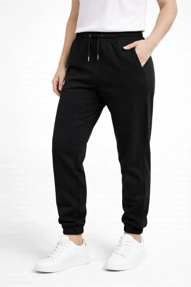 Günlük Spor Pantolon - Siyah Günlük Spor Pantolon - Siyah