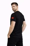 Erkek Türkiye World Cup 2026 Baskılı Tişört Futbol Temalı Forma T-Shirt – Siyah