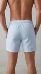 Erkek Deniz Şortu Fermuarlı Cepli File Astarlı Hızlı Kuruyan Premium – Bebek Mavisi
