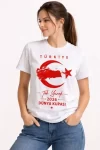 TÜRKİYE Ay Yıldız 2026 Dünya Kupasi Taraftar Forma T-Shirt – Beyaz