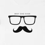 Babalar Günü Hediye Baba Temalı Baskılı Oversize Bisiklet Yaka T-shirt – Beyaz Marketplace