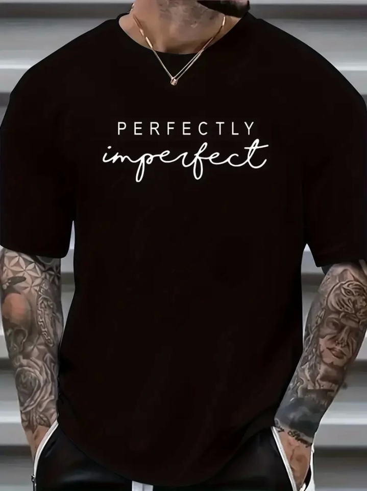 Erkekler Için PERFECTLY Günlük Tişört - Siyah - Görsel 2
