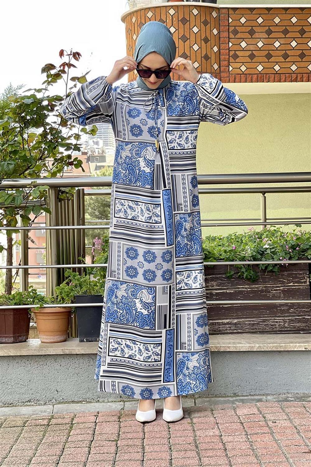 a-pileli-desenli-elbise-indigo-79261-393253-79-B blank