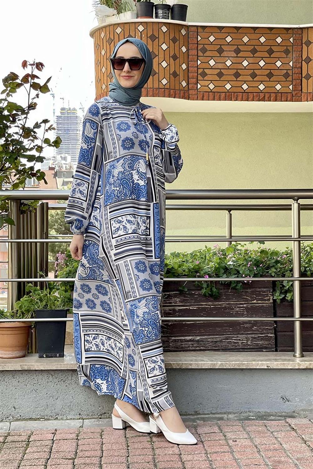 a-pileli-desenli-elbise-indigo-79261-393255-79-B blank
