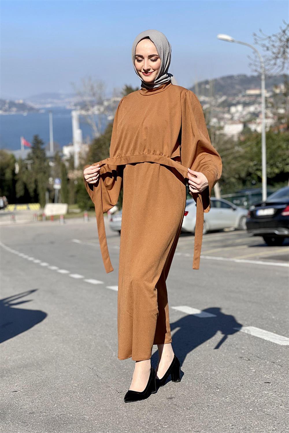 belden-baglamali-elbise-taba-78785-391103-78-B blank