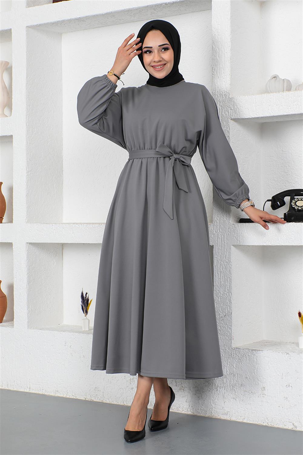 beli-buzgulu-kemerli-elbise-gri-390583-78-B blank