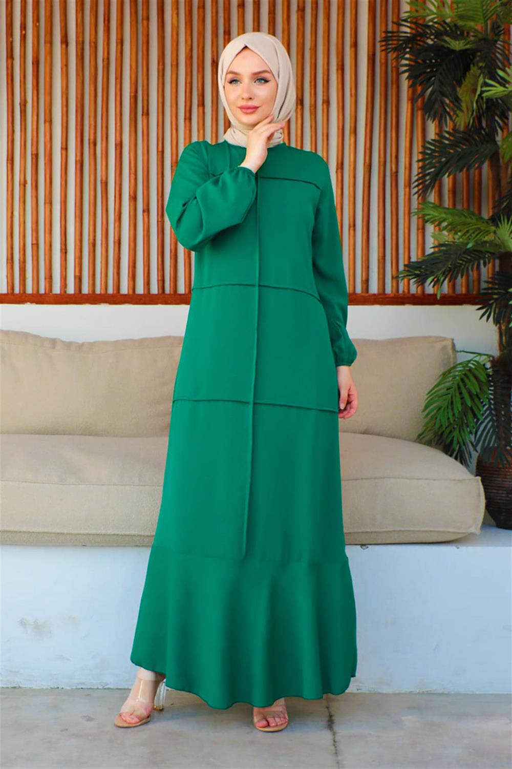 dikis-detayli-model-elbise-zumrut-yesili-391765-78-B blank