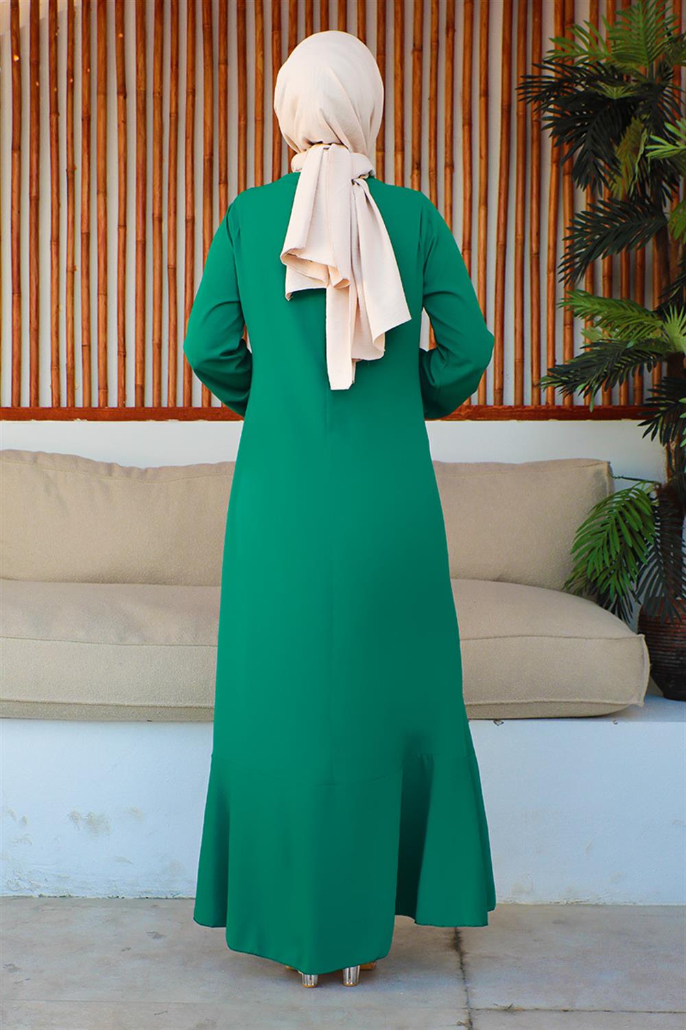 dikis-detayli-model-elbise-zumrut-yesili-391768-78-B blank