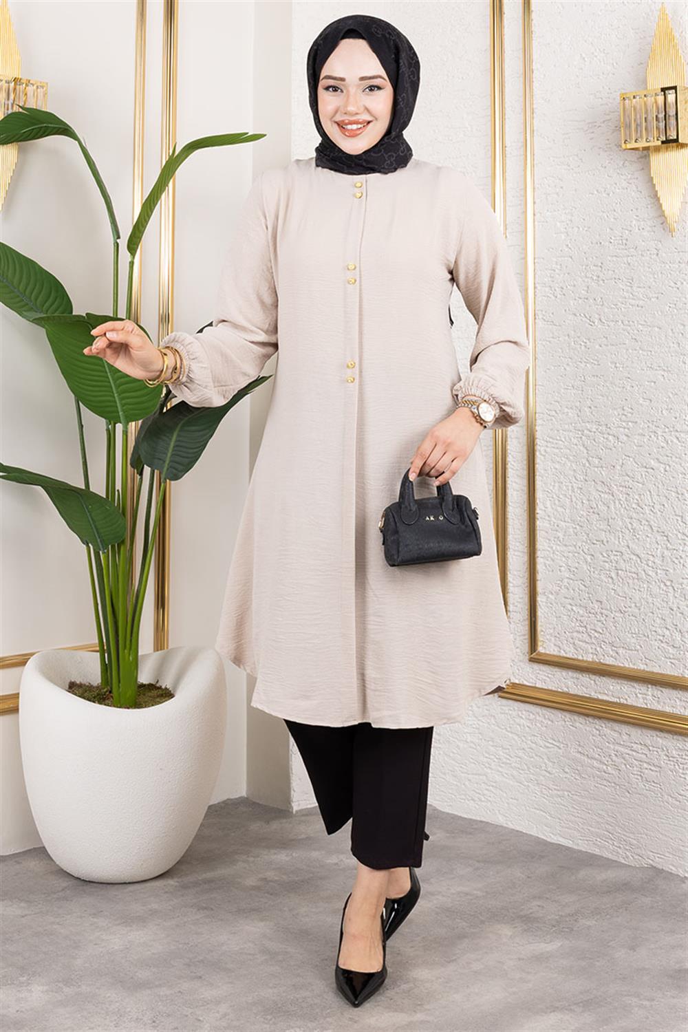 dugme-detayli-aerobin-tunik-bej-392256-79-B blank