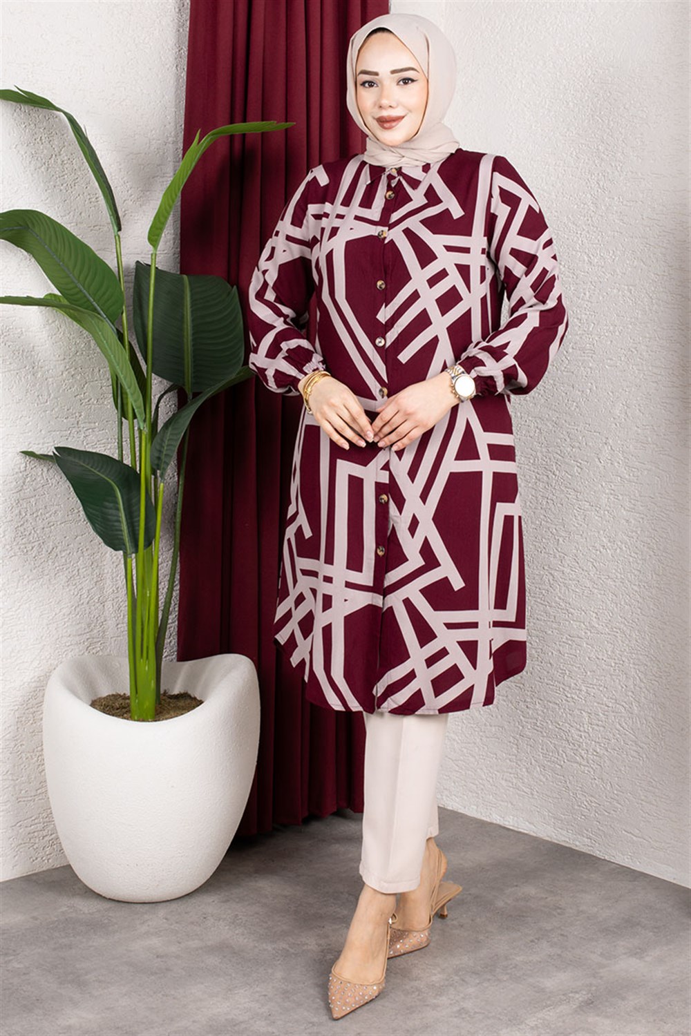 geometrik-desen-viskon-tunik-koyu-bordo-393430-79-B blank