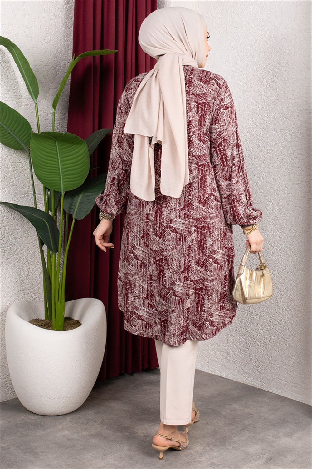 kircil-desenli-viskon-tunik-bordo-393384-79-B blank