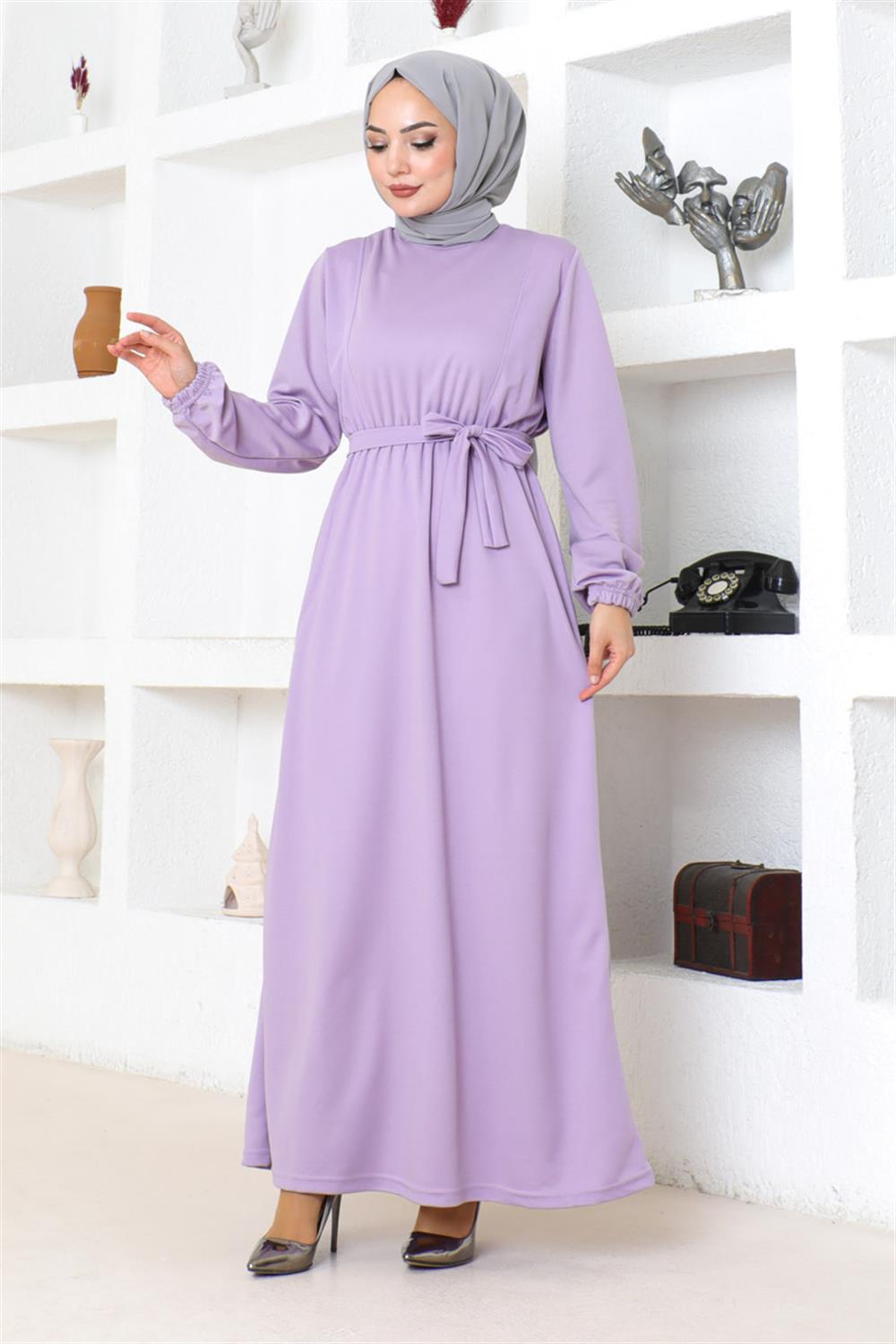 kusak-detayli-tesettur-elbise-lila-389719-78-B blank