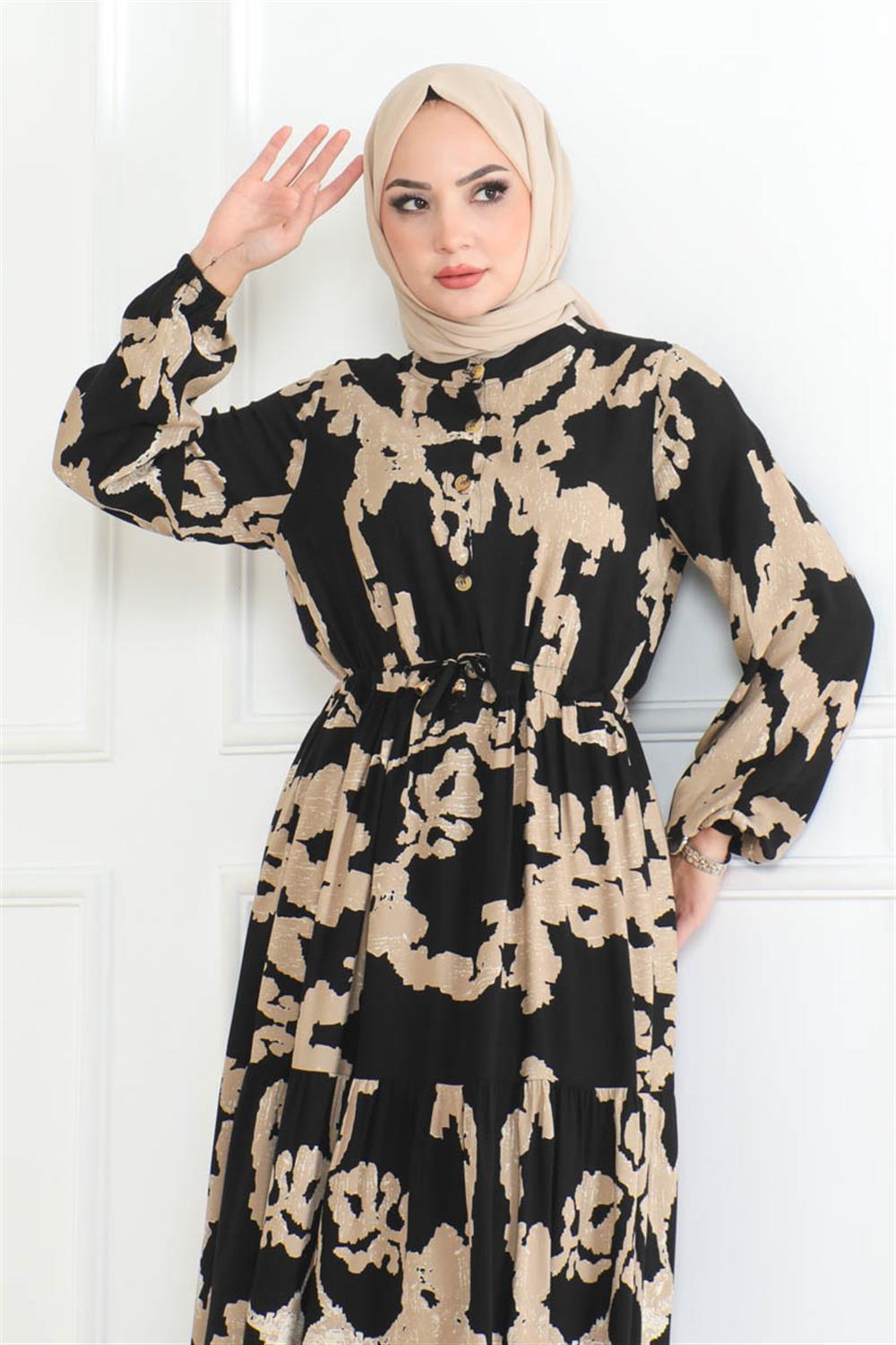 mina-desenli-tesettur-elbise-siyah-389393-78-B blank