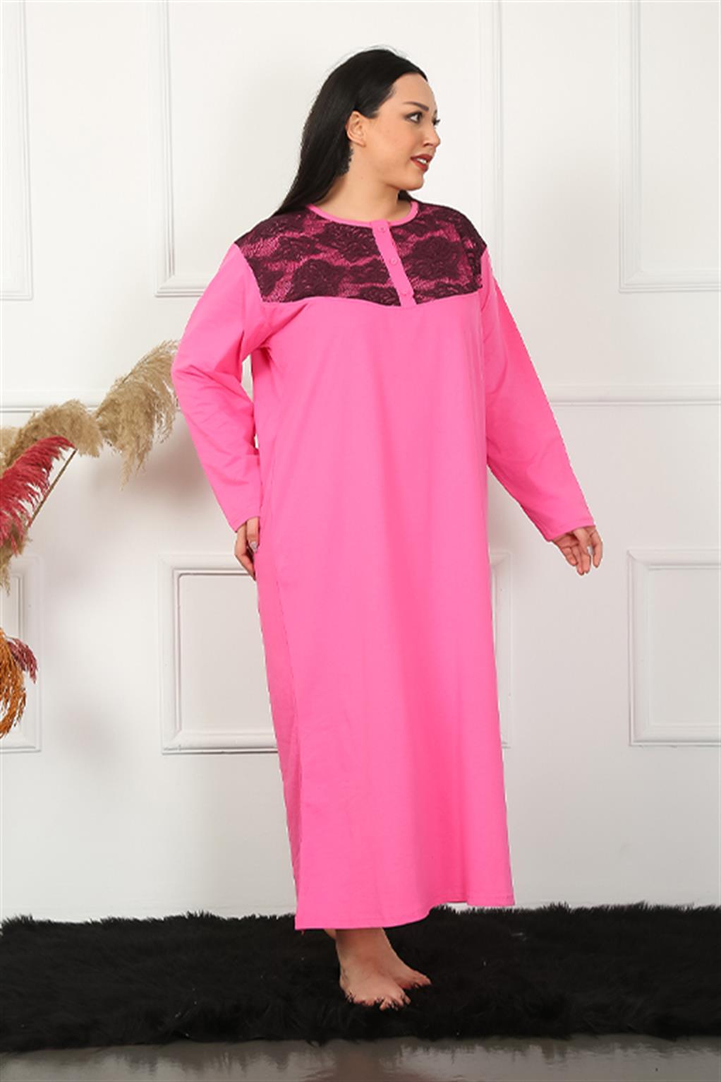 moda-cizgi-big-uzun-kol-dantelli-fusya-anne-gecelik-1355-384125-77-B blank
