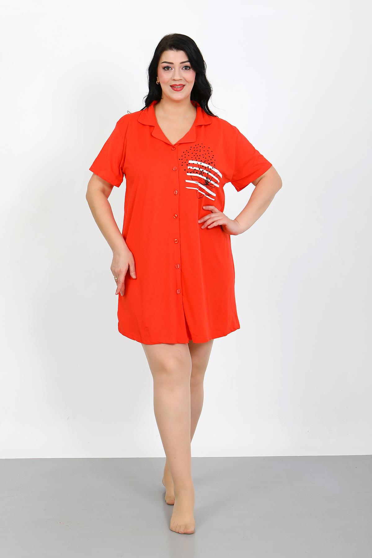 moda-cizgi-buyuk-beden-penye-dugmeli-nar-cicegi-tunik-gecelik-1025-386541-77-B blank