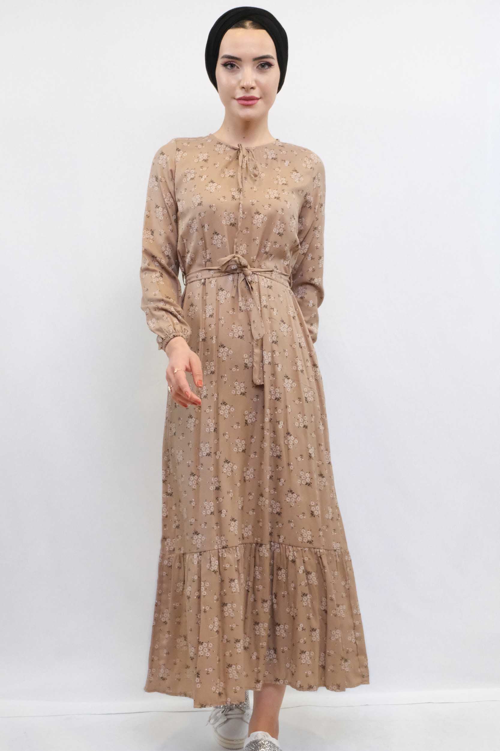 moda-cizgi-cicekli-elbise-vizon-338601-69-B blank