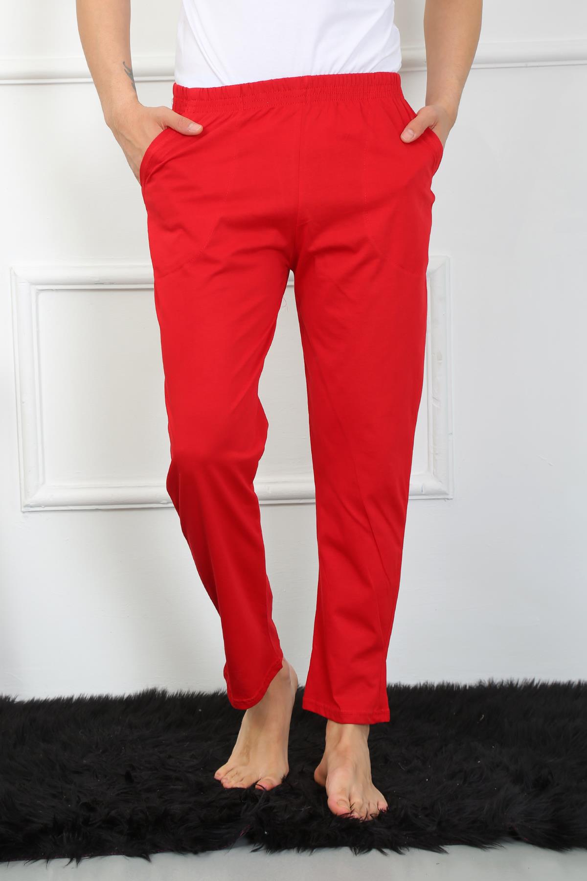 moda-cizgi-erkek-pamuk-kirmizi-tek-alt-pijama-27495-381394-76-B blank