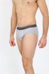 Moda Çizgi Men's Cotton Lycra Slip Gray 40132