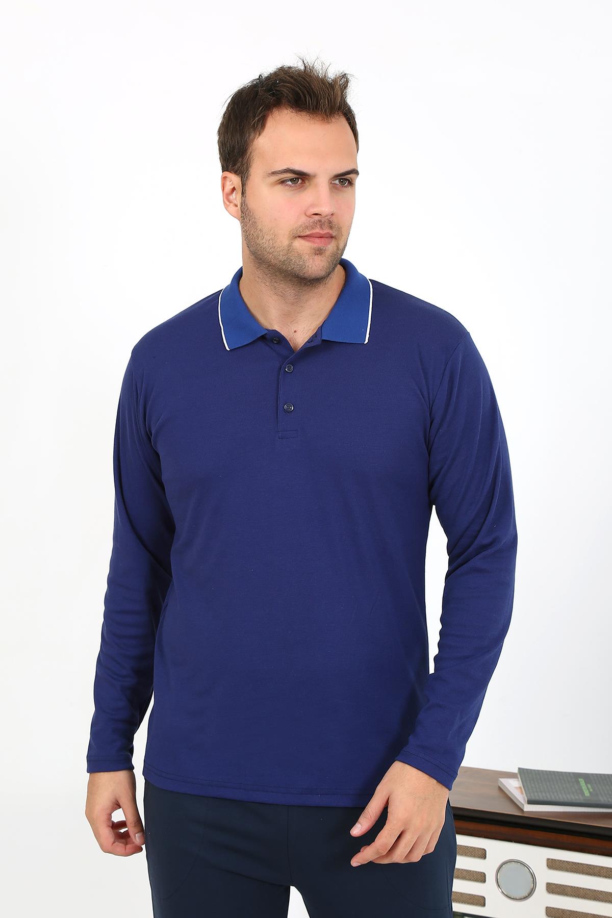 moda-cizgi-erkek-polo-yaka-uzun-kol-penye-pijama-takimi-gri-6865-385953-77-B blank