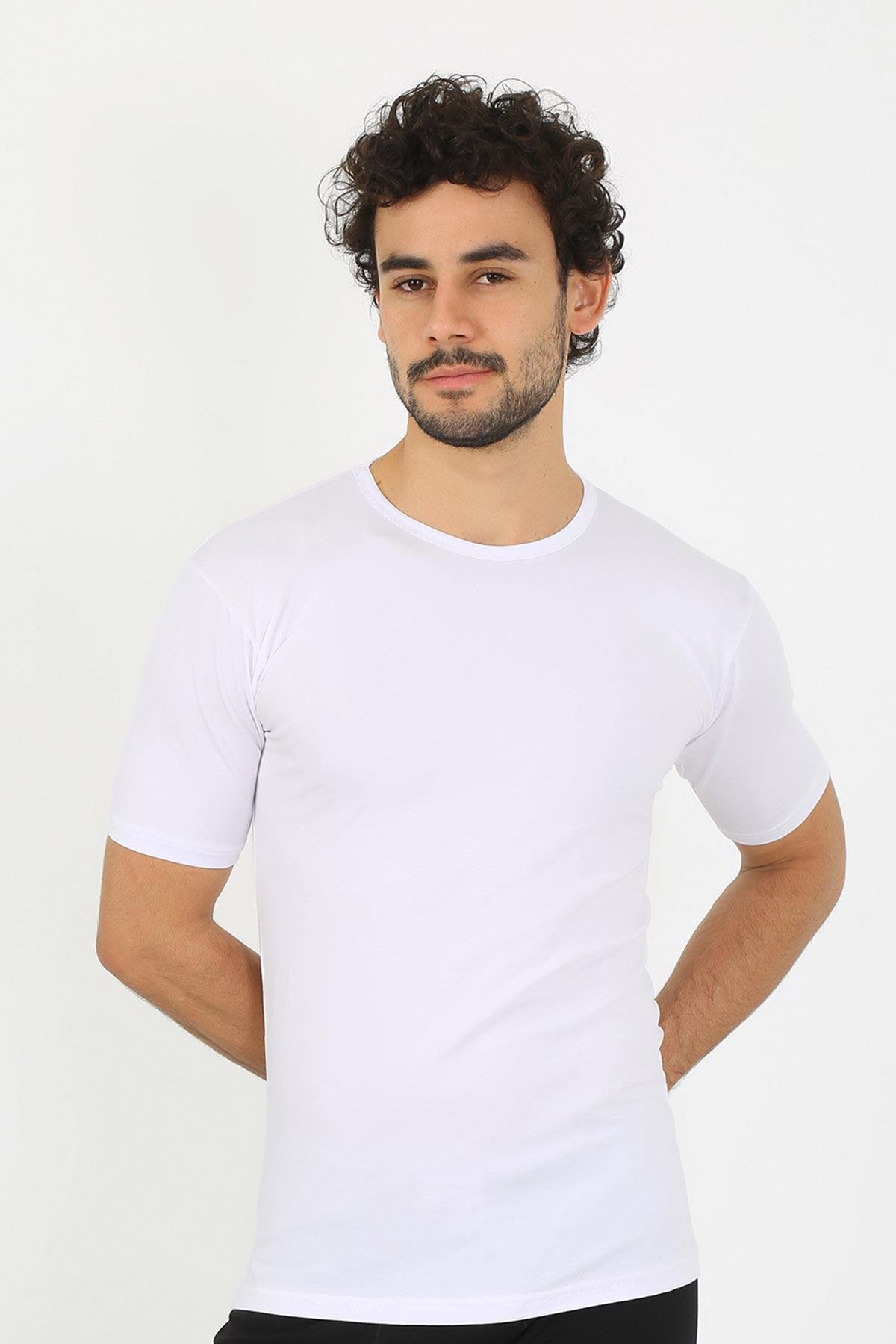 moda-cizgi-erkek-sifir-yaka-likrali-beyaz-t-shirt-65710-383173-77-B blank