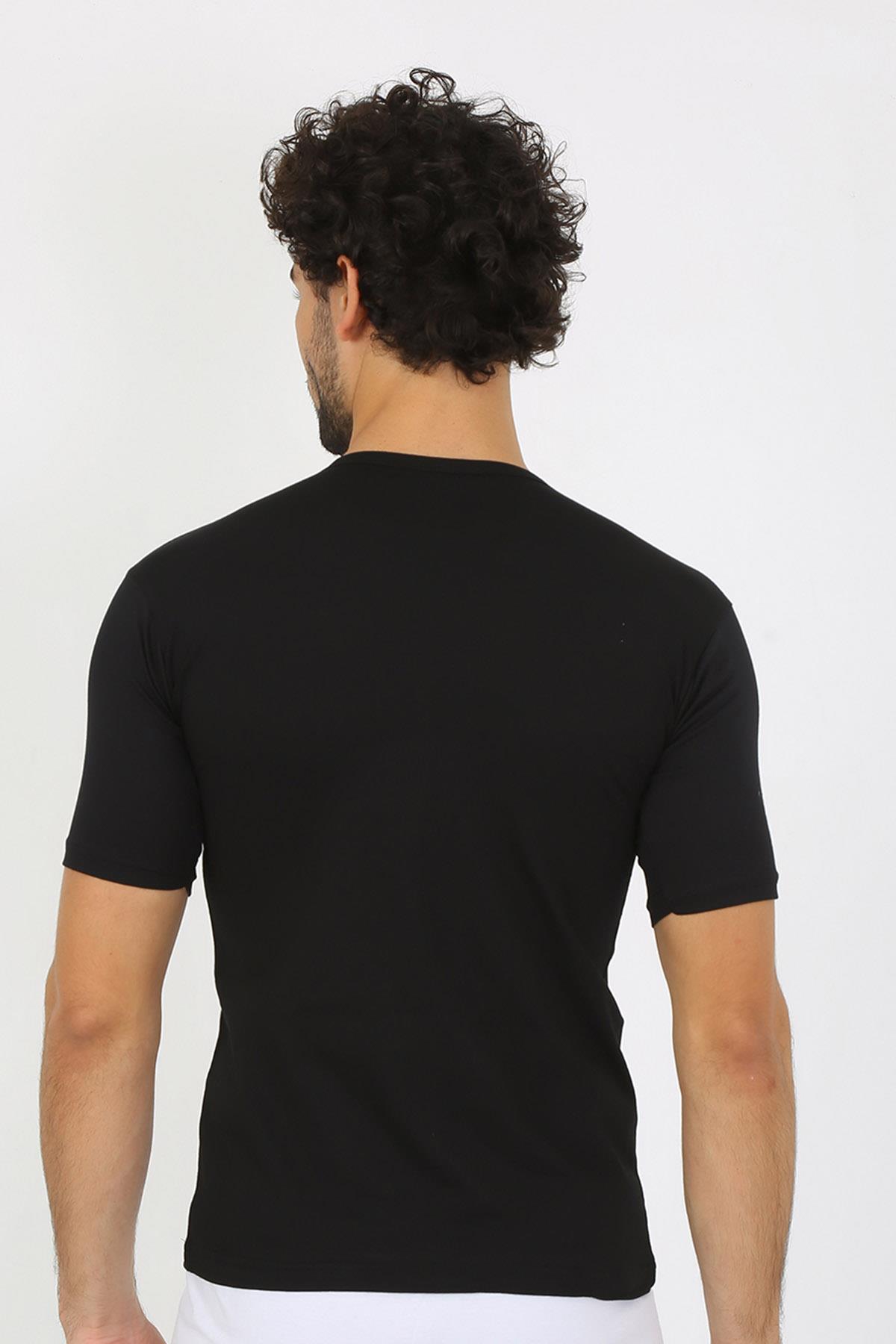 moda-cizgi-erkek-sifir-yaka-likrali-siyah-t-shirt-65710-383166-77-B blank