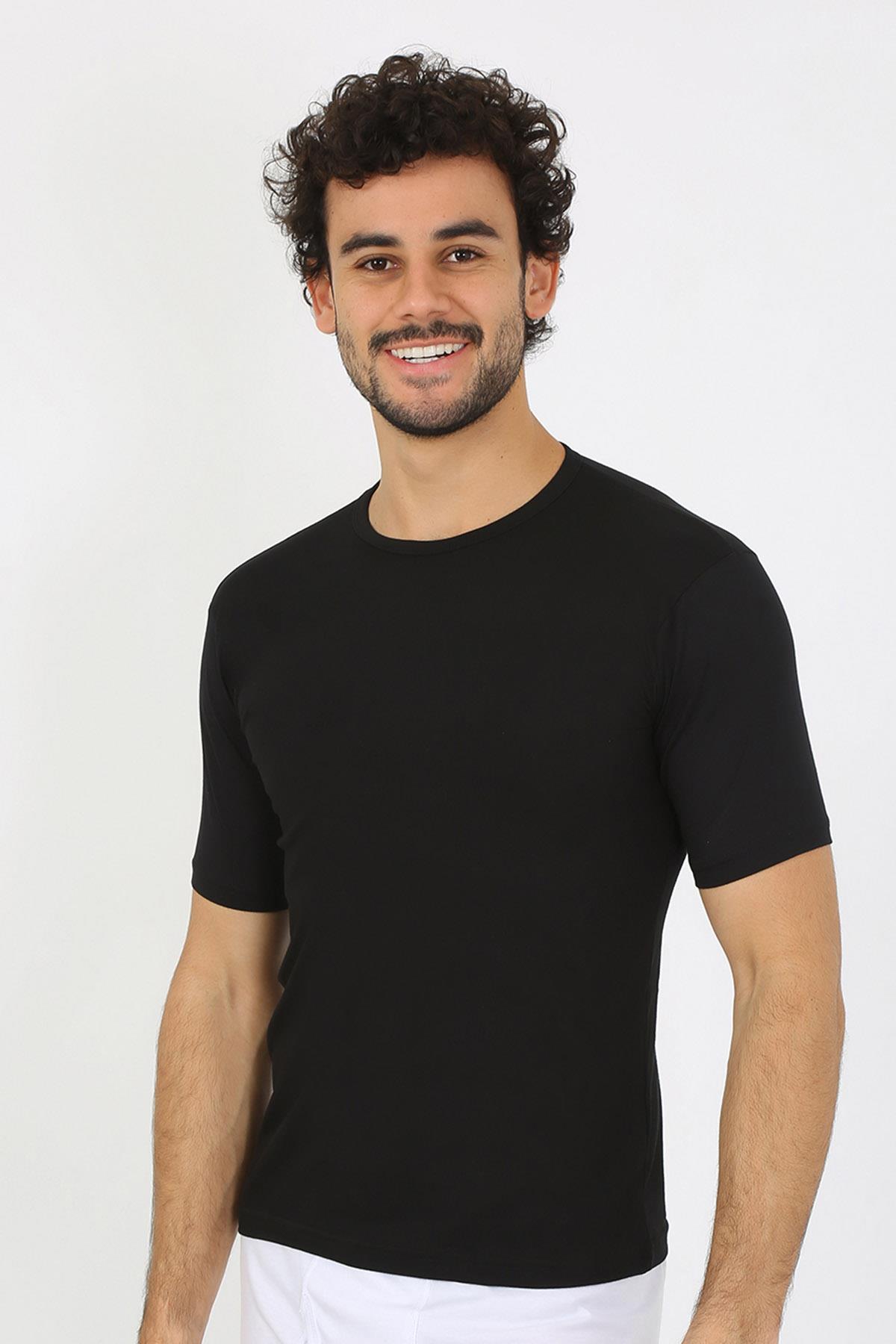 moda-cizgi-erkek-sifir-yaka-likrali-siyah-t-shirt-65710-383167-77-B blank