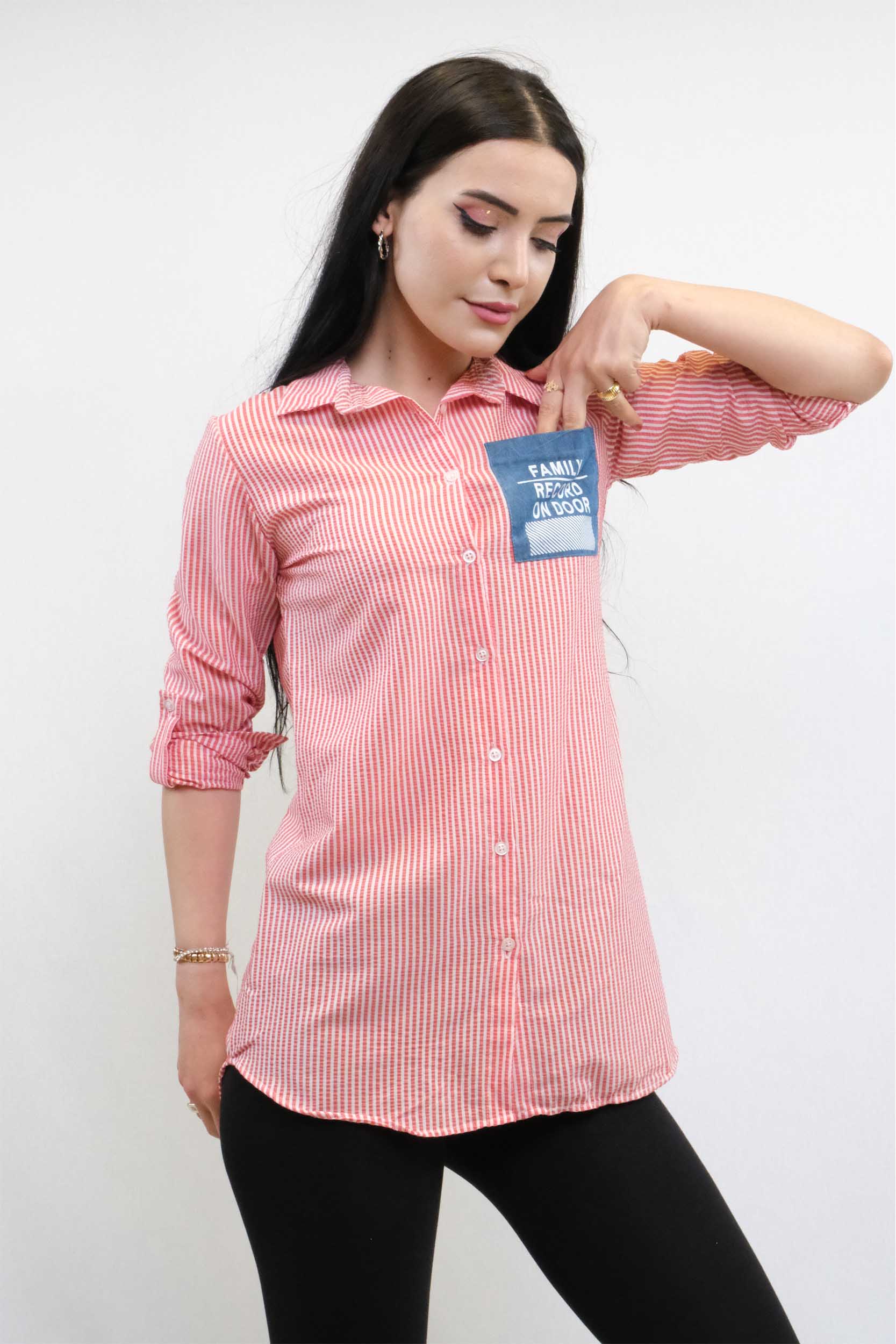 moda-cizgi-gofre-gomlek-kirmizi-338445-69-B blank